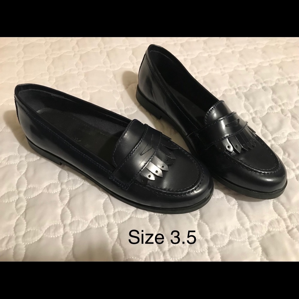 Zara Kids Leather Loafers